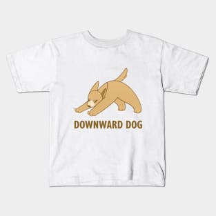 Downward-facing Dog Kids T-Shirt